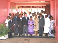 Partec  la Fondation Chantal Biya